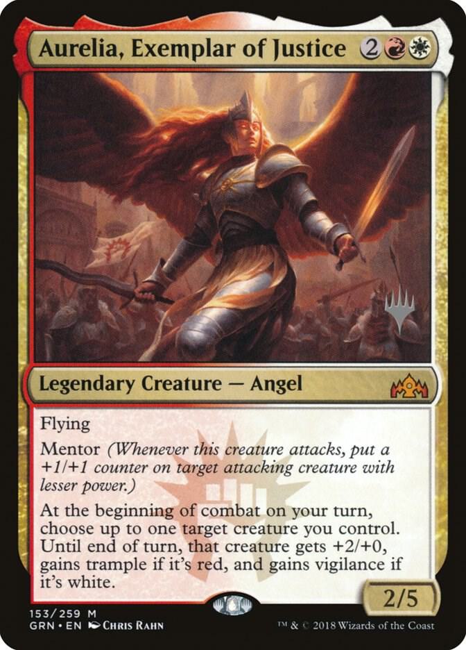 Aurelia, Exemplar of Justice [Promo Pack: Core Set 2020] 153