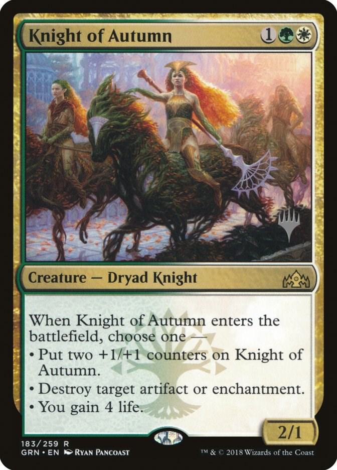 Knight of Autumn [Promo Pack: Core Set 2020] 183