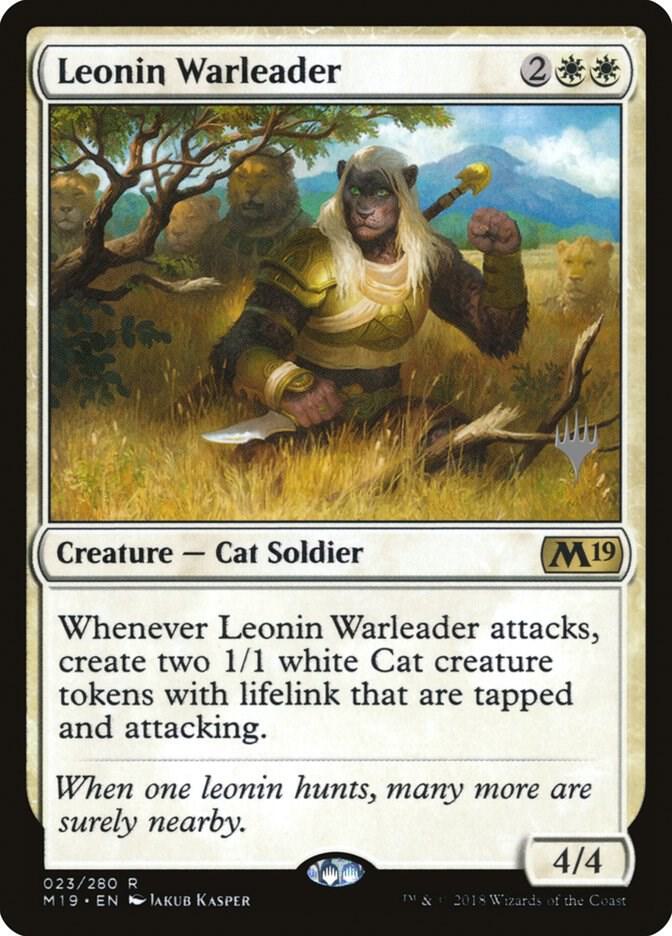Leonin Warleader [Promo Pack: Core Set 2020] 23