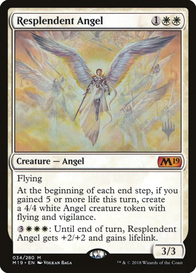 Resplendent Angel [Promo Pack: Core Set 2020] 34