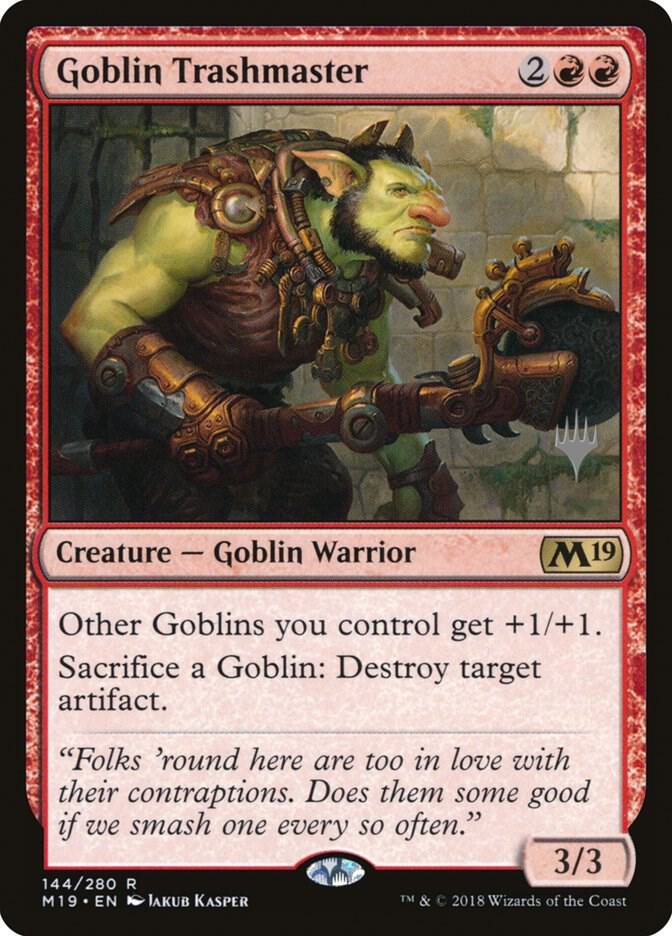Goblin Trashmaster [Promo Pack: Core Set 2020] 144