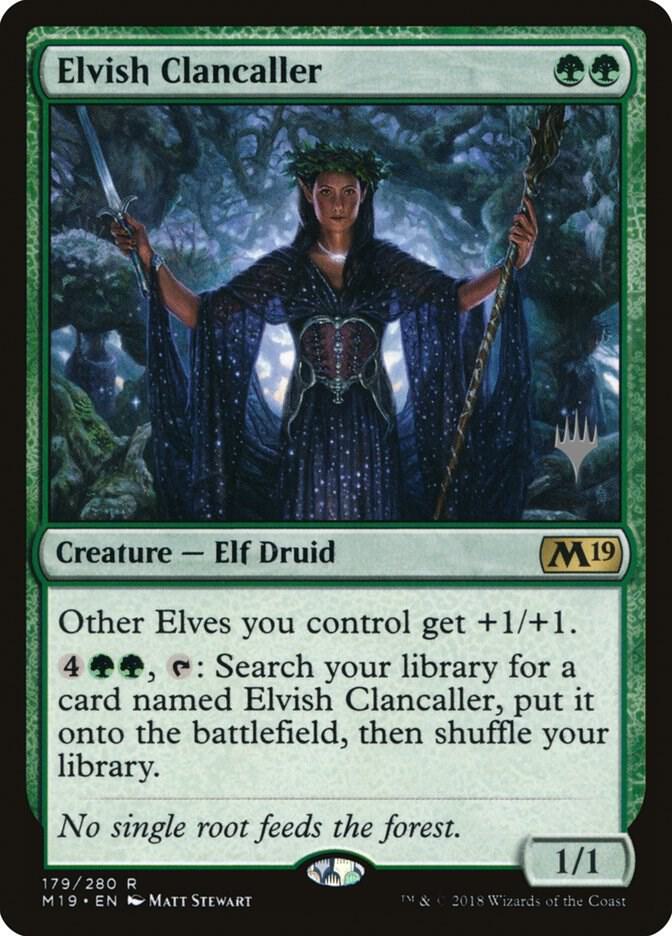 Elvish Clancaller [Promo Pack: Core Set 2020] 179