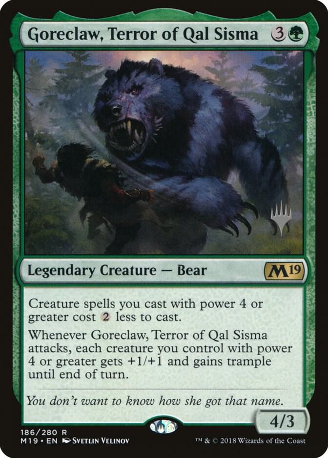 Goreclaw, Terror of Qal Sisma [Promo Pack: Core Set 2020] 186