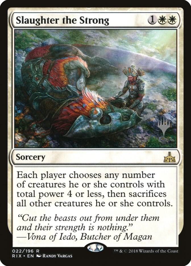 Slaughter the Strong [Promo Pack: Core Set 2020] 22
