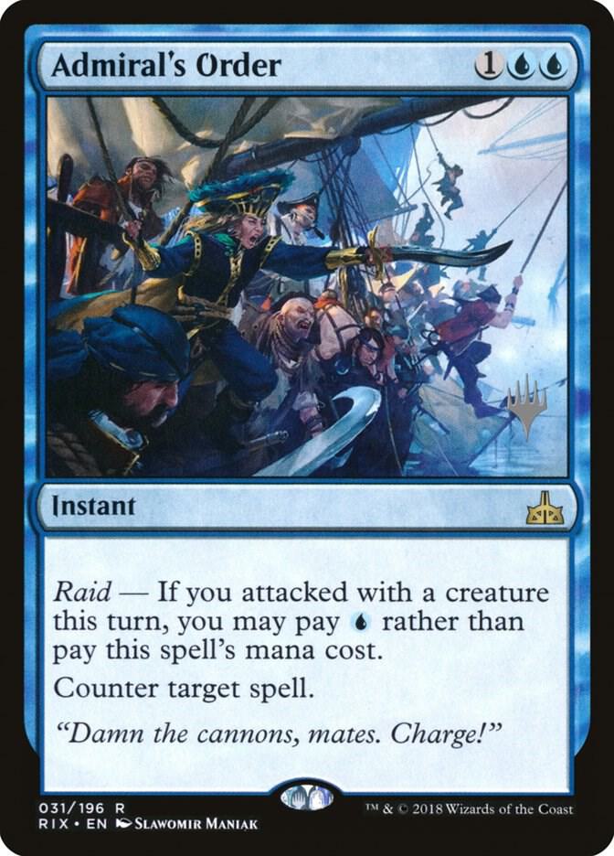 Admiral's Order [Promo Pack: Core Set 2020] 31