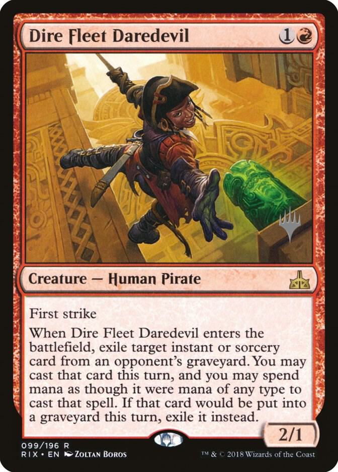 Dire Fleet Daredevil [Promo Pack: Core Set 2020] 99