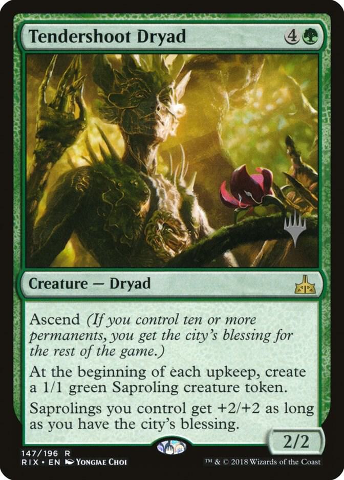 Tendershoot Dryad [Promo Pack: Core Set 2020] 147