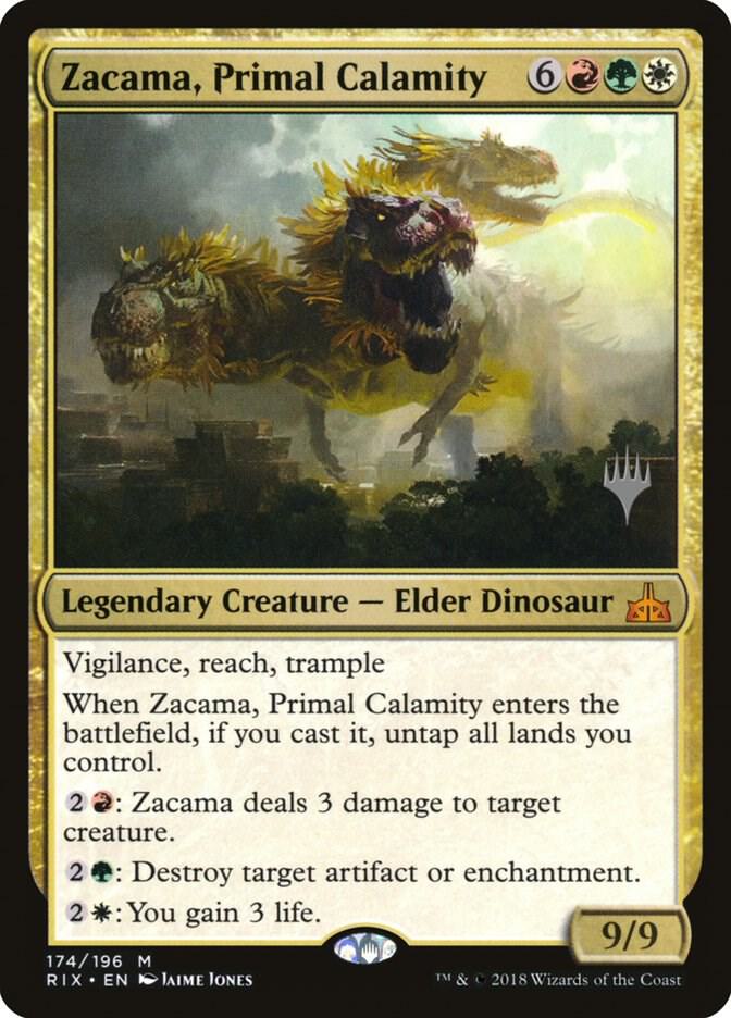 Zacama, Primal Calamity [Promo Pack: Core Set 2020] 174