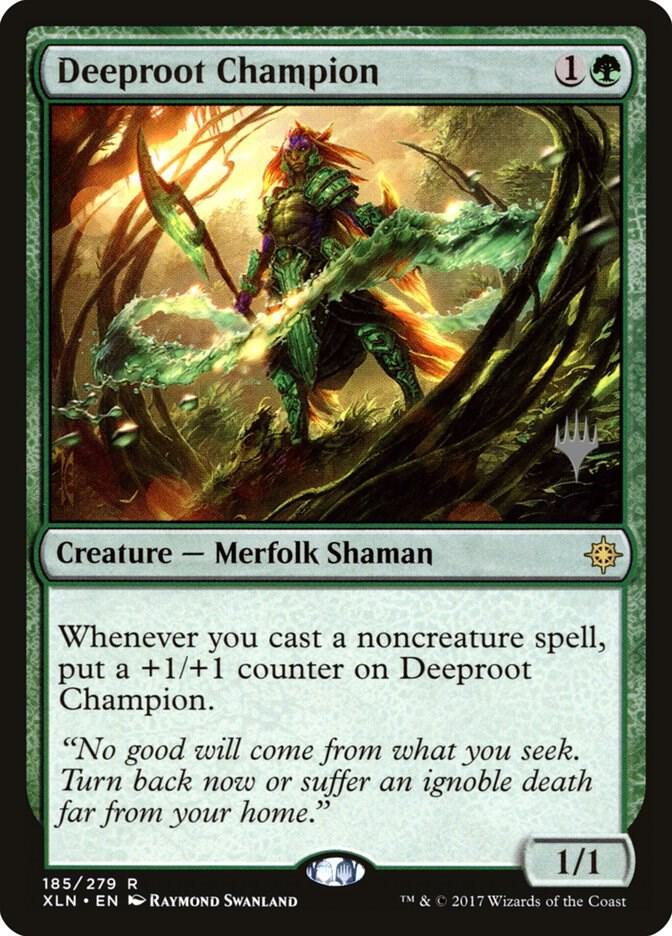 Deeproot Champion [Promo Pack: Core Set 2020] 185