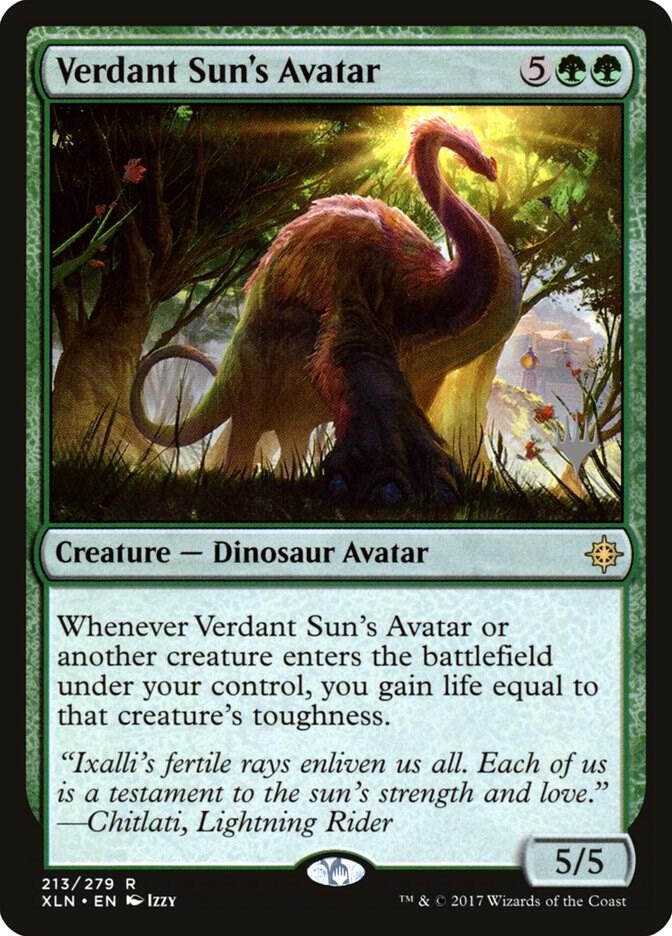 Verdant Sun's Avatar [Promo Pack: Core Set 2020] 213