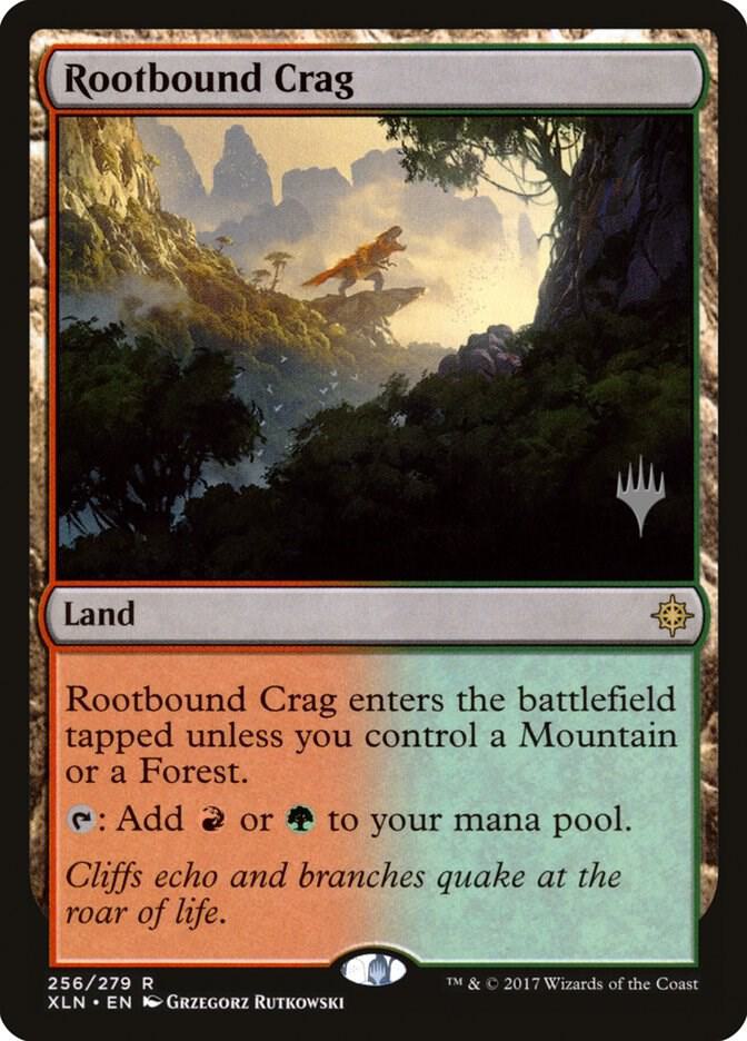 Rootbound Crag [Promo Pack: Core Set 2020] 256