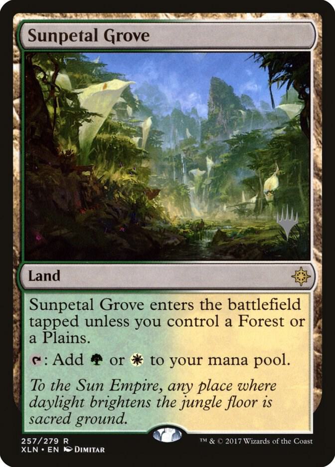 Sunpetal Grove [Promo Pack: Core Set 2020] 257