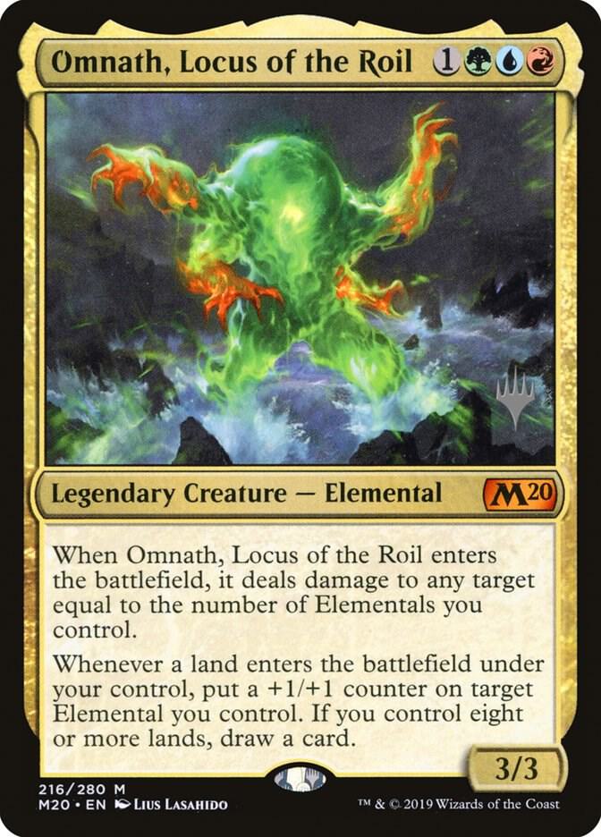 Omnath, Locus of the Roil [Promo Pack: Core Set 2020] 216