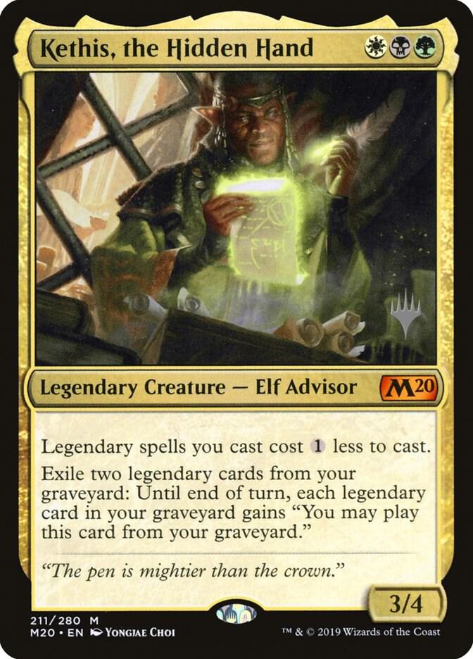 Kethis, the Hidden Hand [Promo Pack: Core Set 2020] 211