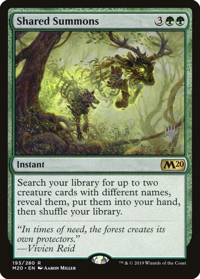 Shared Summons [Promo Pack: Core Set 2020] 193