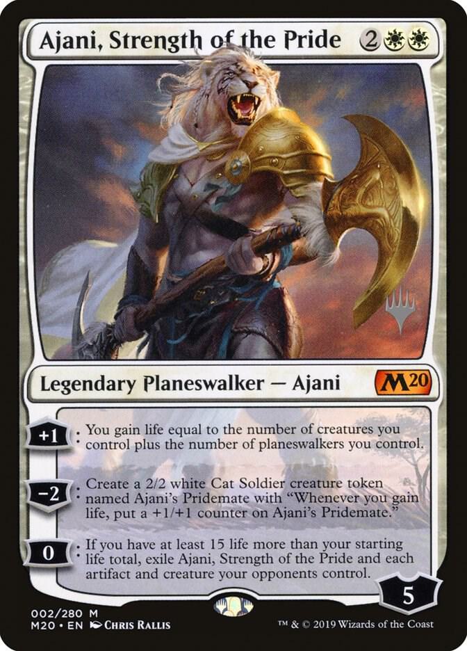 Ajani, Strength of the Pride [Promo Pack: Core Set 2020] 2