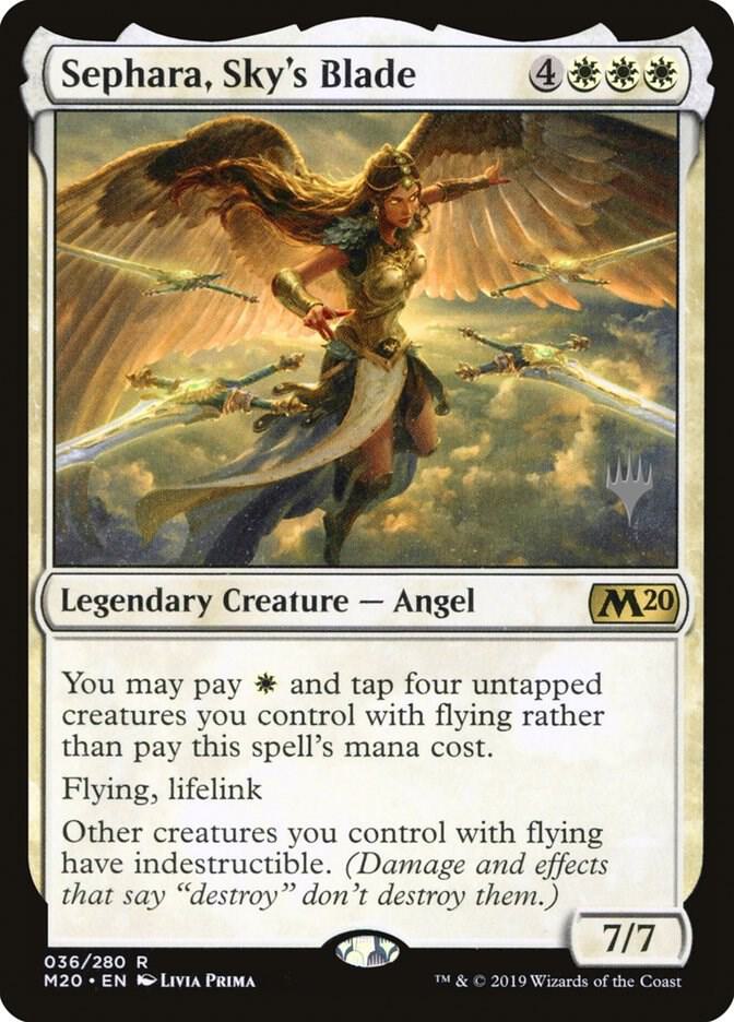 Sephara, Sky's Blade [Promo Pack: Core Set 2020] 36