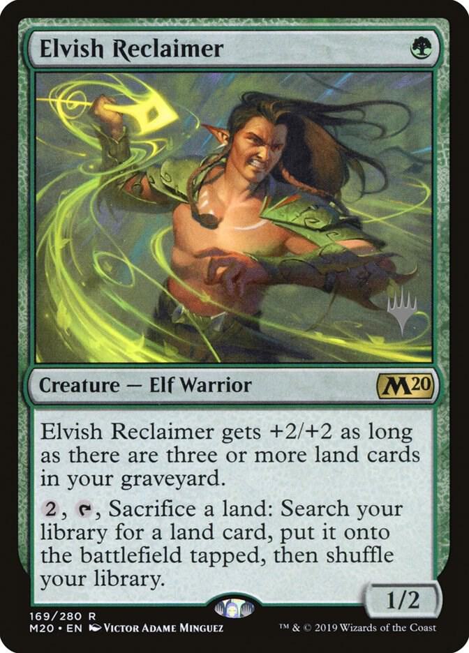 Elvish Reclaimer [Promo Pack: Core Set 2020] 169
