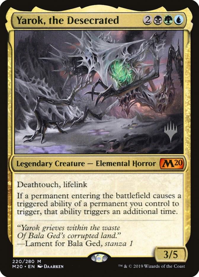 Yarok, the Desecrated [Promo Pack: Core Set 2020] 220