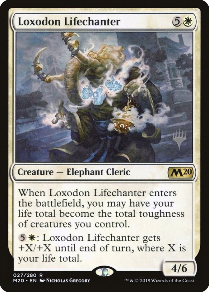 Loxodon Lifechanter [Promo Pack: Core Set 2020] 27