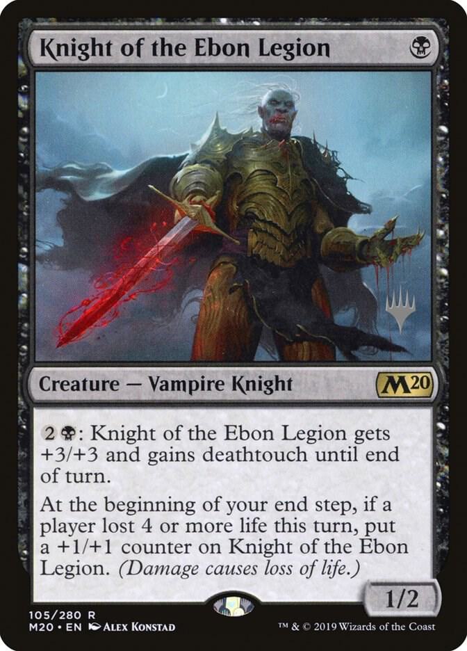 Knight of the Ebon Legion [Promo Pack: Core Set 2020] 105