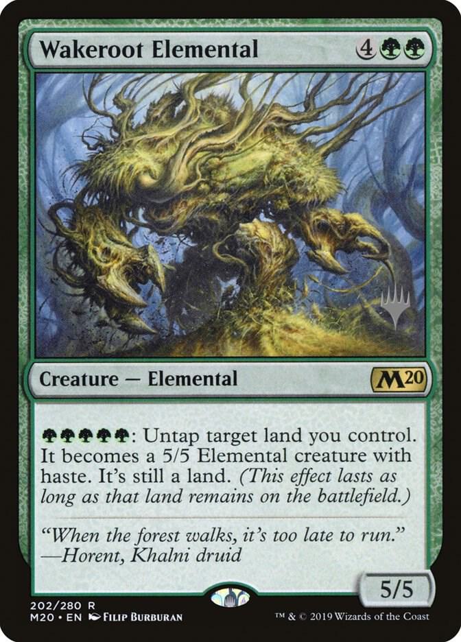 Wakeroot Elemental [Promo Pack: Core Set 2020] 202