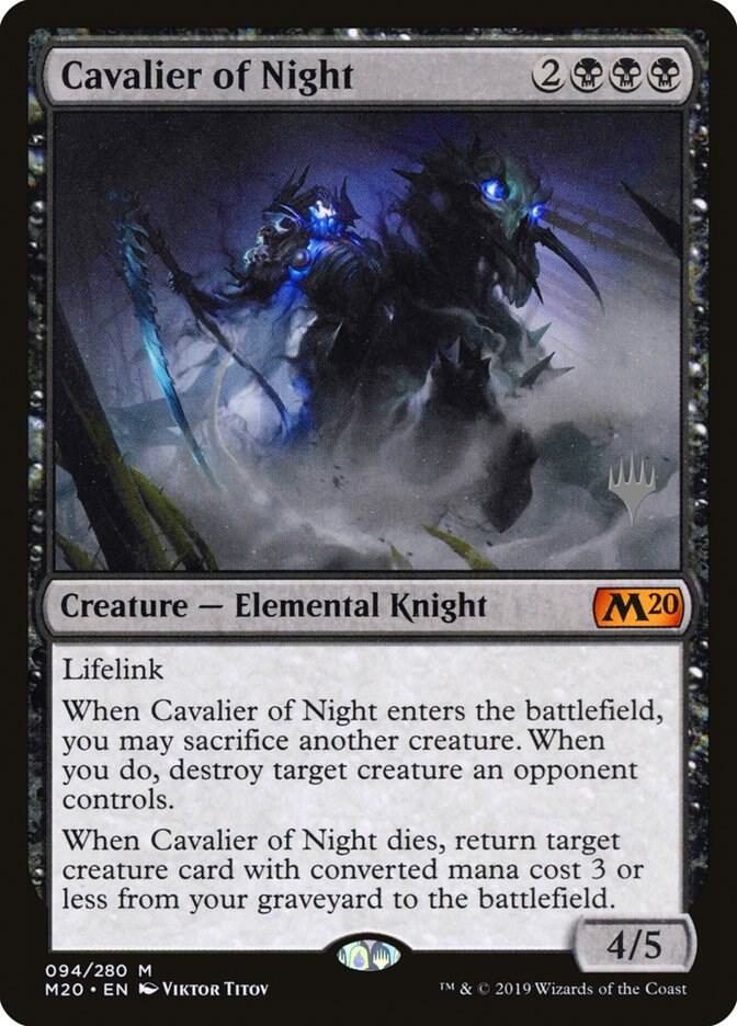 Cavalier of Night [Promo Pack: Core Set 2020] 94