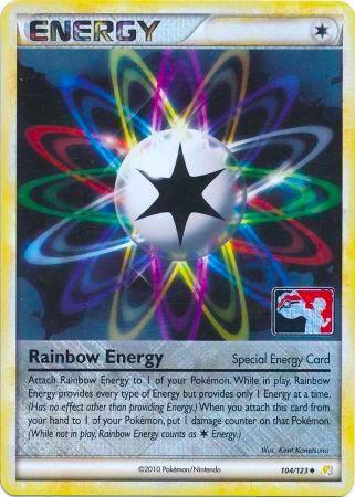 Rainbow Energy - 104/123 (League Promo) [League & Championship Cards] 104/123