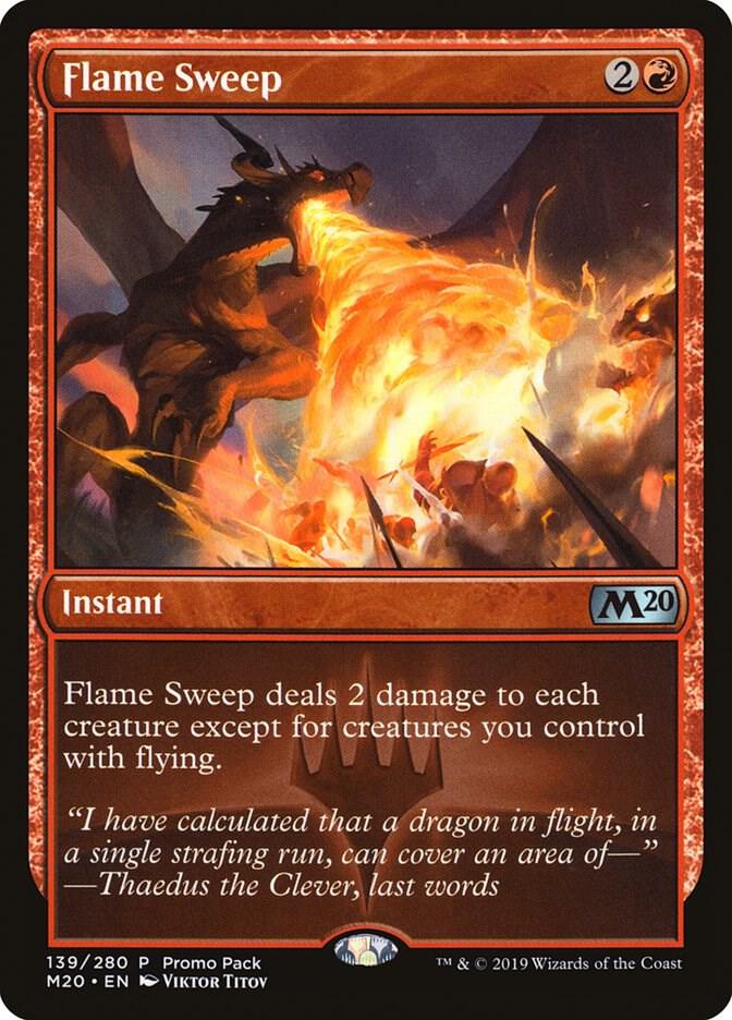 Flame Sweep [Promo Pack: Core Set 2020] 139
