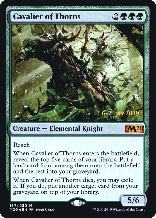 Cavalier of Thorns [Prerelease Cards] 167