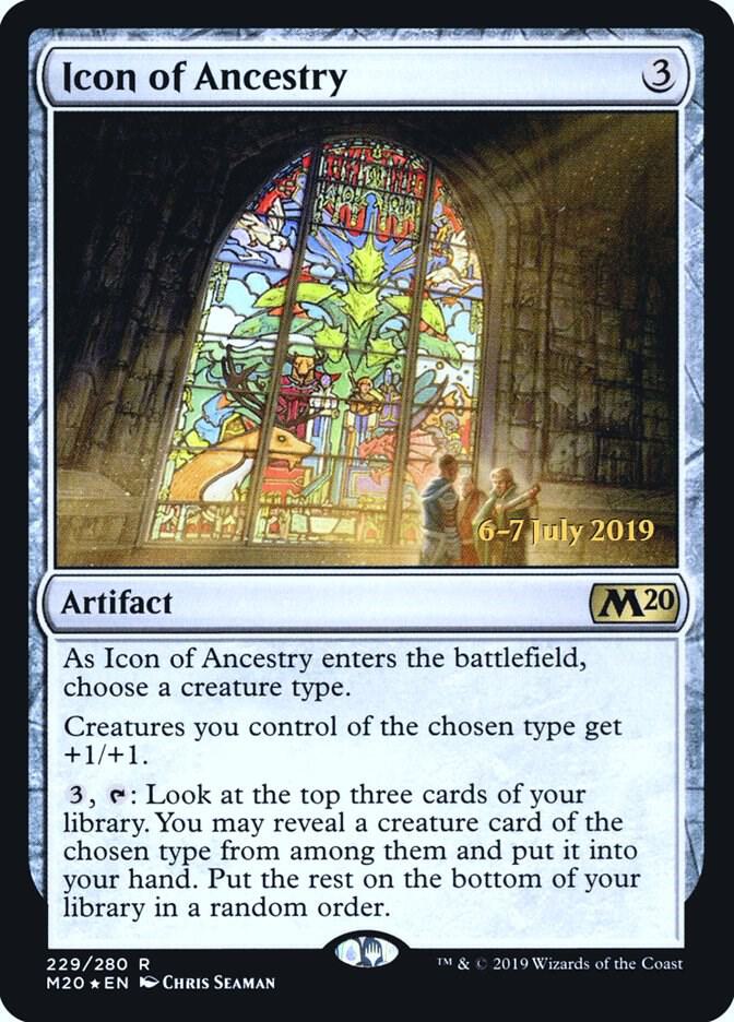 Icon of Ancestry [Prerelease Cards] 229