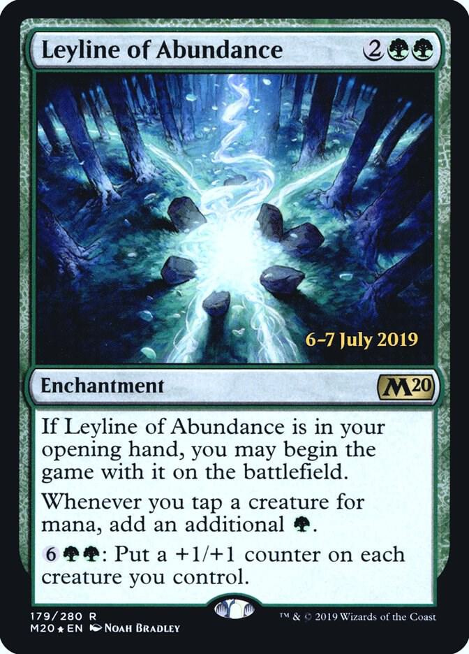 Leyline of Abundance [Prerelease Cards] 179