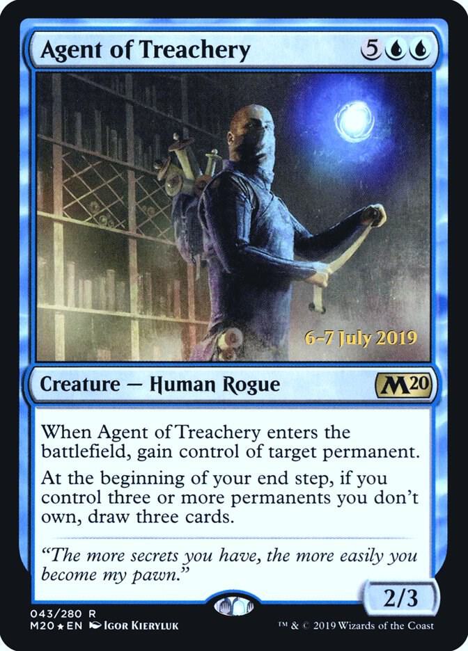 Agent of Treachery [Prerelease Cards] 43