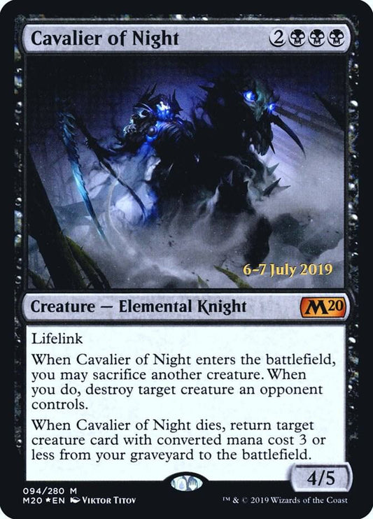 Cavalier of Night [Prerelease Cards] 94
