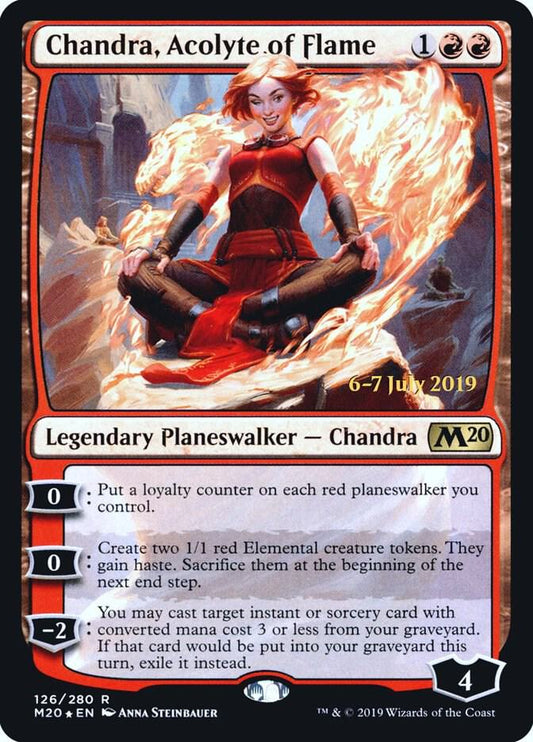 Chandra, Acolyte of Flame [Prerelease Cards] 126