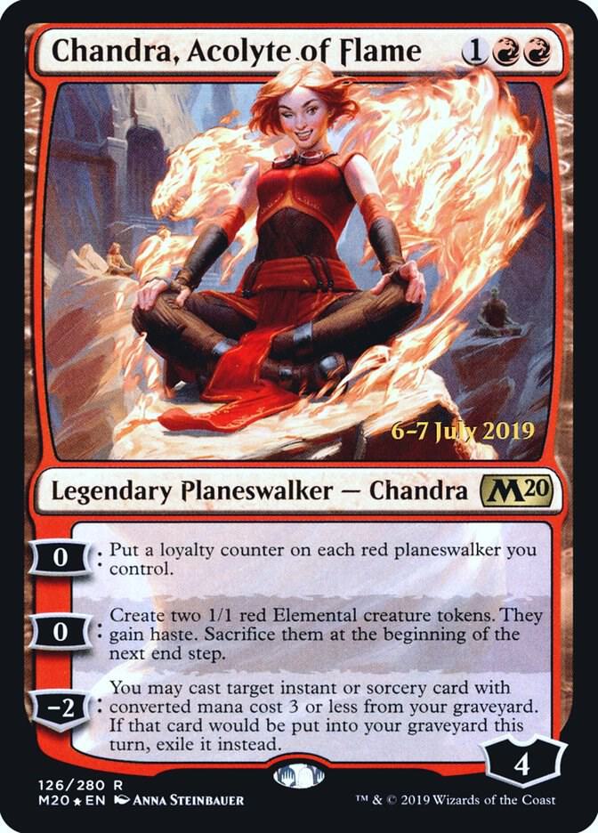 Chandra, Acolyte of Flame [Prerelease Cards] 126