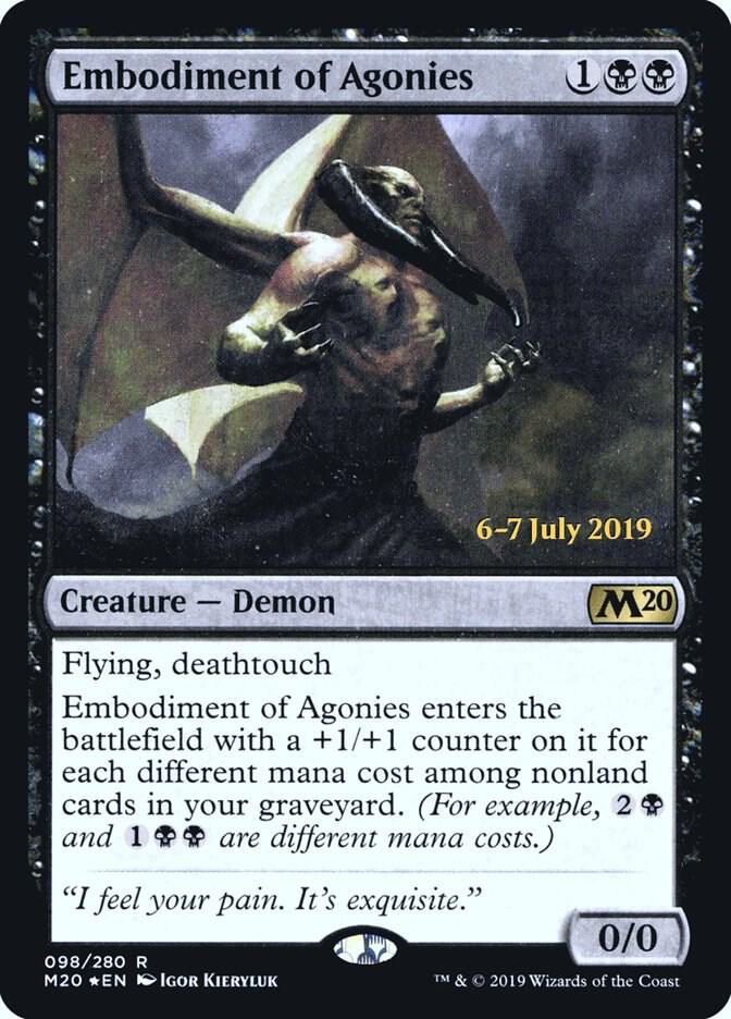 Embodiment of Agonies [Prerelease Cards] 98