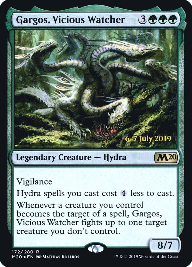 Gargos, Vicious Watcher [Prerelease Cards] 172