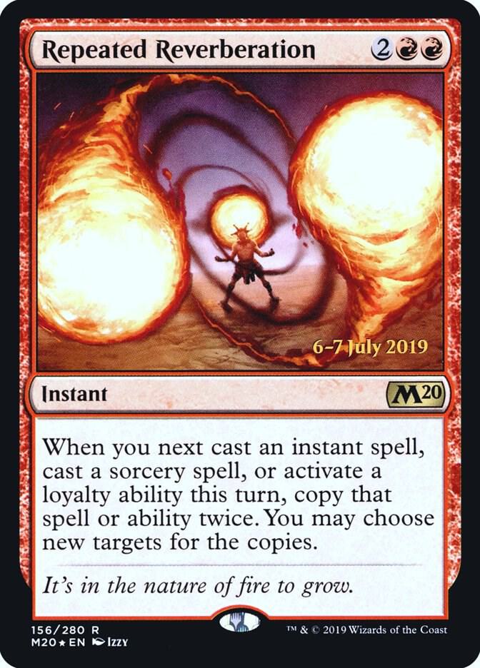 Repeated Reverberation [Prerelease Cards] 156