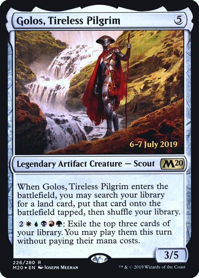 Golos, Tireless Pilgrim [Prerelease Cards] 226