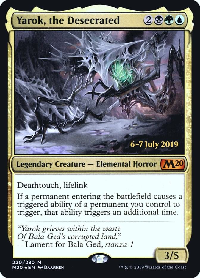 Yarok, the Desecrated [Prerelease Cards] 220