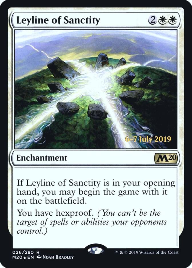 Leyline of Sanctity [Prerelease Cards] 26