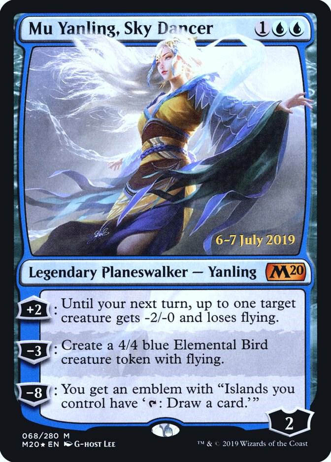 Mu Yanling, Sky Dancer [Prerelease Cards] 68