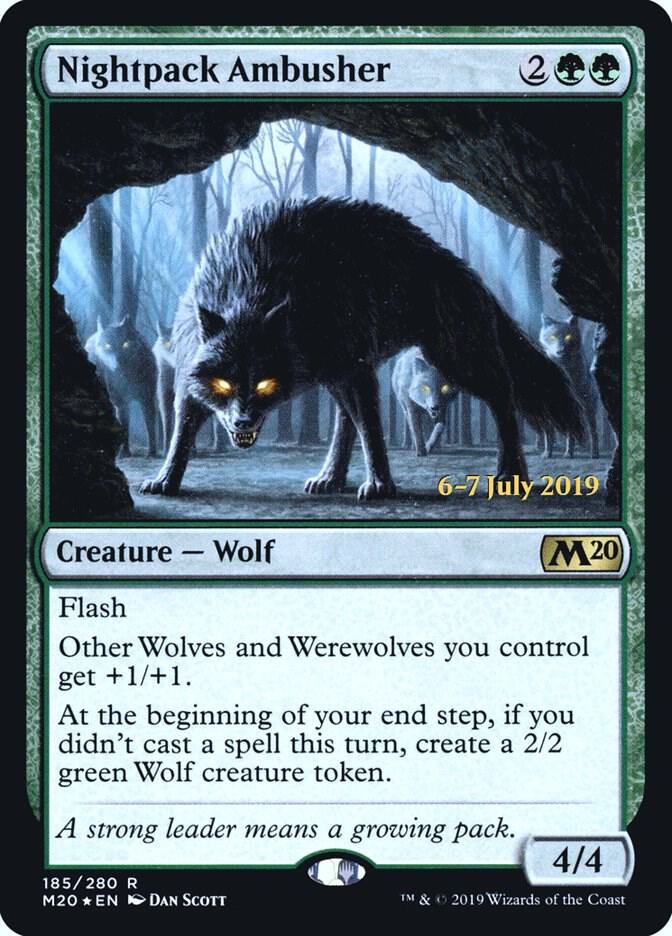 Nightpack Ambusher [Prerelease Cards] 185