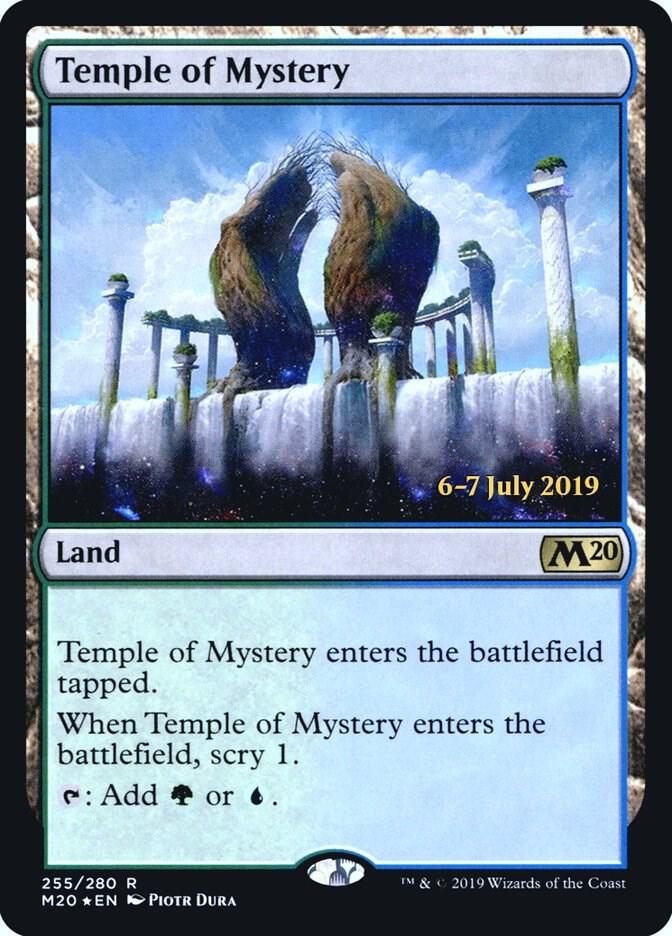 Temple of Mystery (M20) [Prerelease Cards] 255
