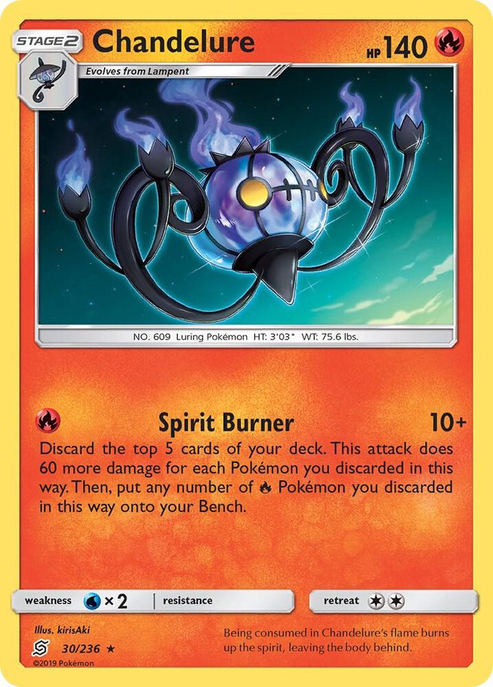 Chandelure [SM - Unified Minds] 30/236
