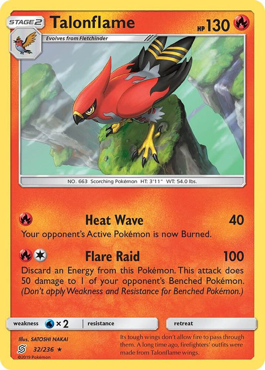 Talonflame [SM - Unified Minds] 32/236