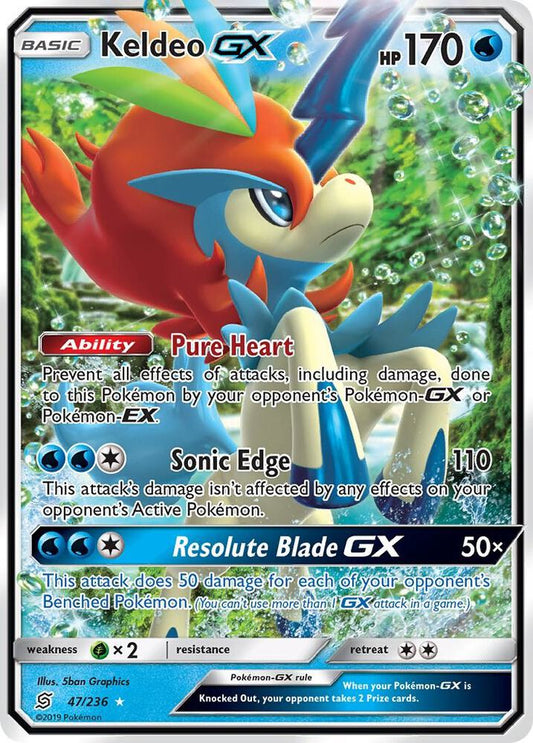 Keldeo GX [SM - Unified Minds] 47/236
