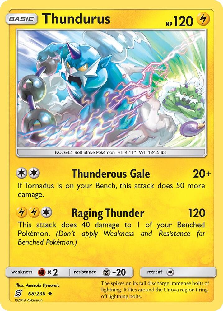 Thundurus [SM - Unified Minds] 68/236