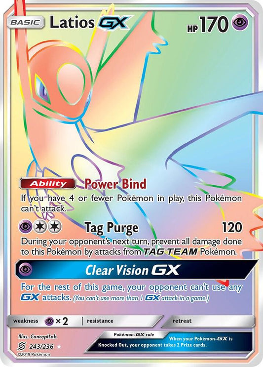 Latios GX (Secret) [SM - Unified Minds] 243/236